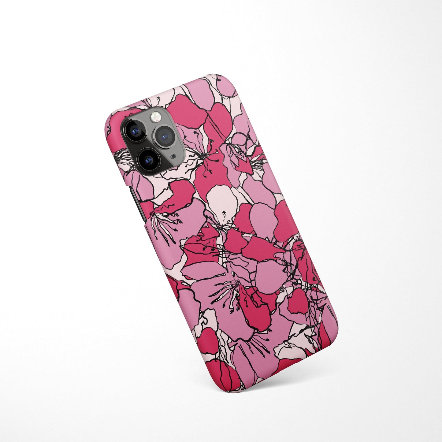 Pink Flowers iPhone Case
