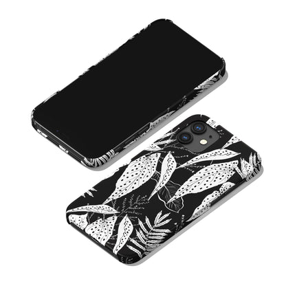 Polka Dot Begonia iPhone Case