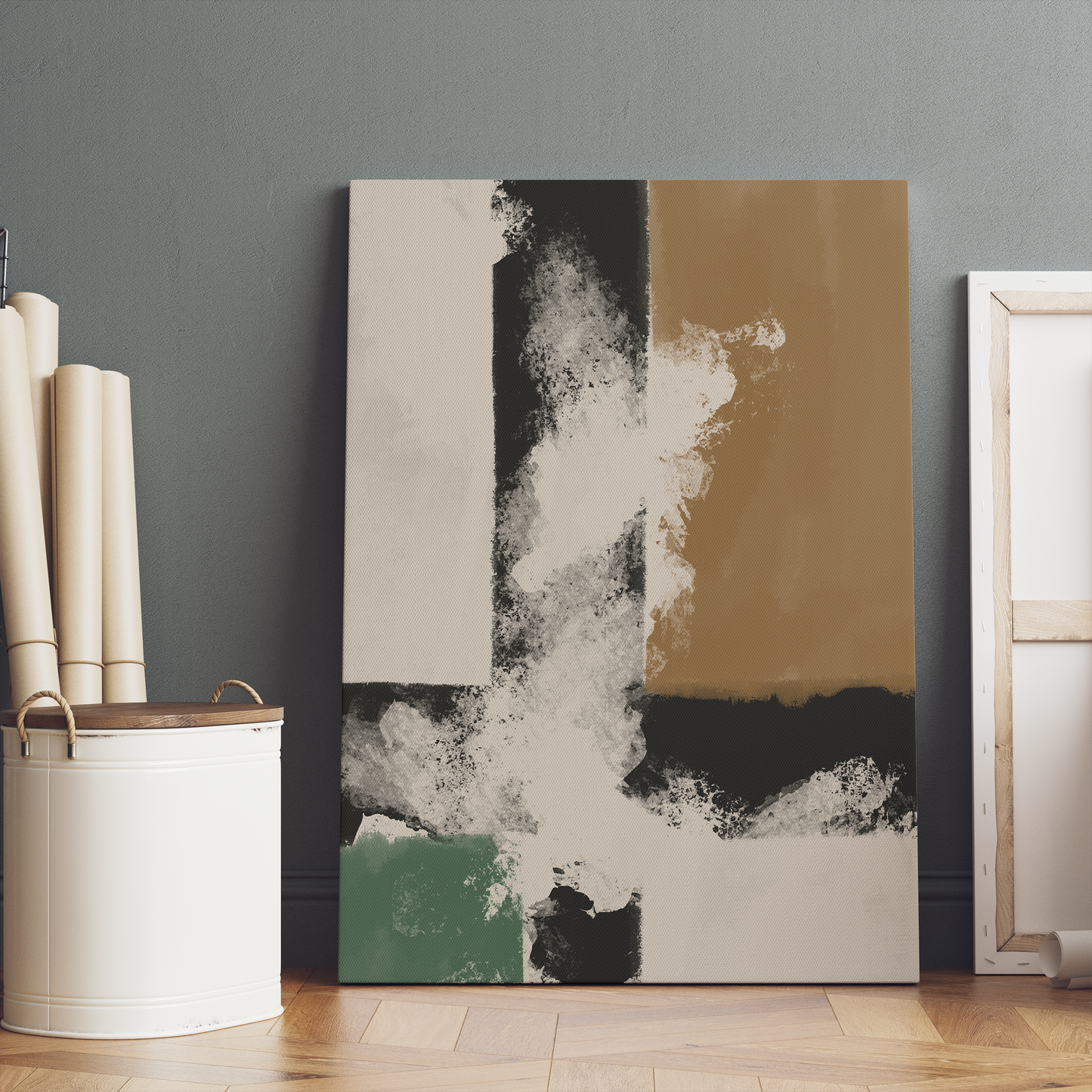 Modern Abstract Wall Art Canvas Print