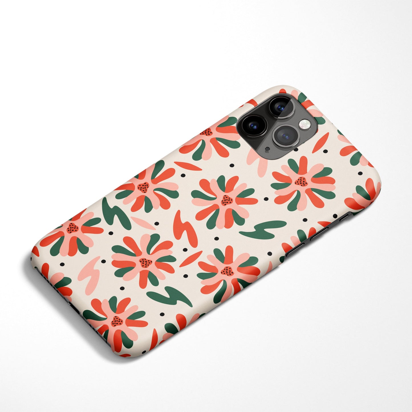 iPhone Case with Floral Pattern