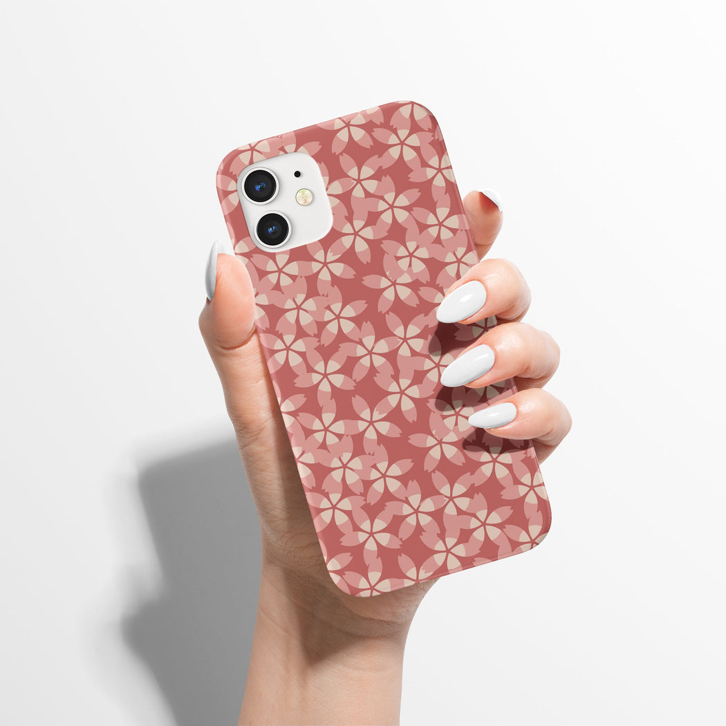 Pink Sakura iPhone Case