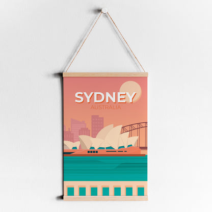 Syndey Travel Artistic Print