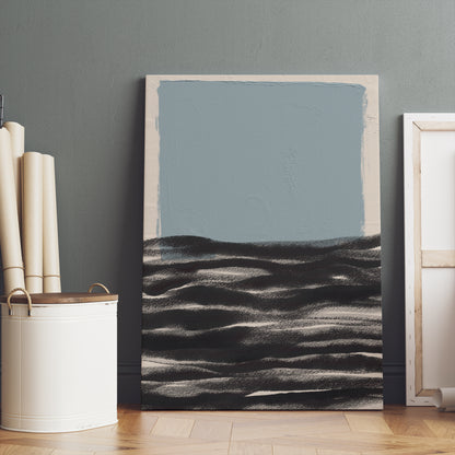 Scandinavian Blue Canvas Print