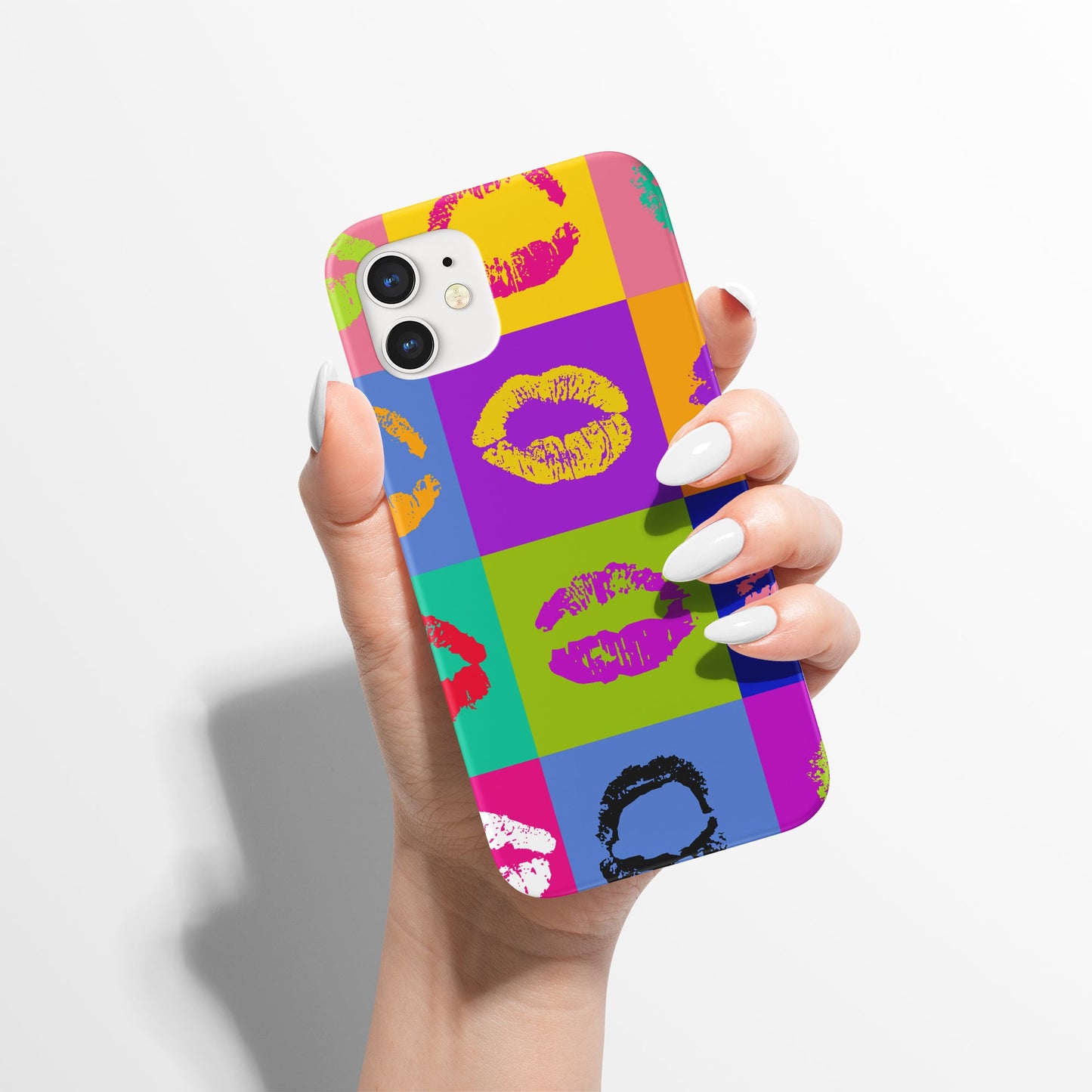 Pop Art Warhol Lips iPhone Case