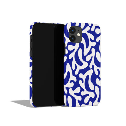 Blue Pattern iPhone Case