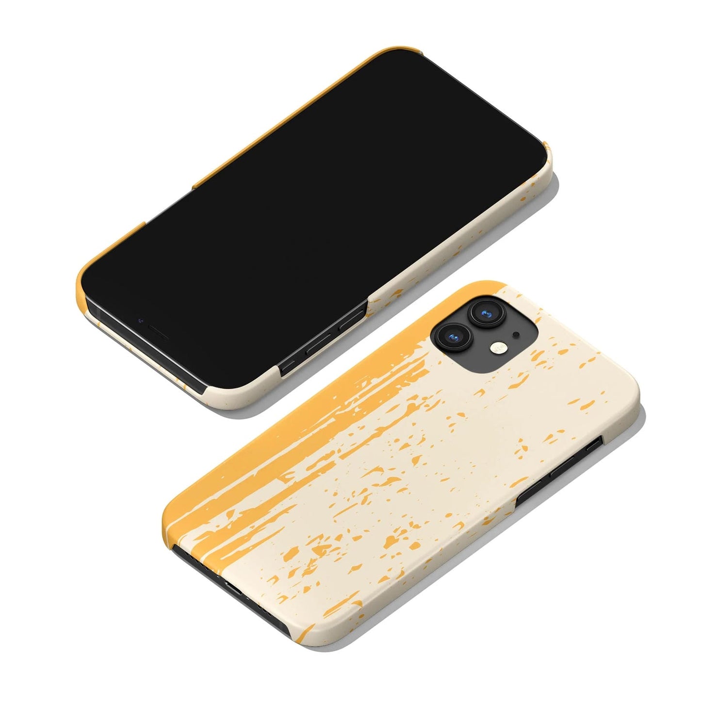 Yellow Mid Century Modern iPhone Case