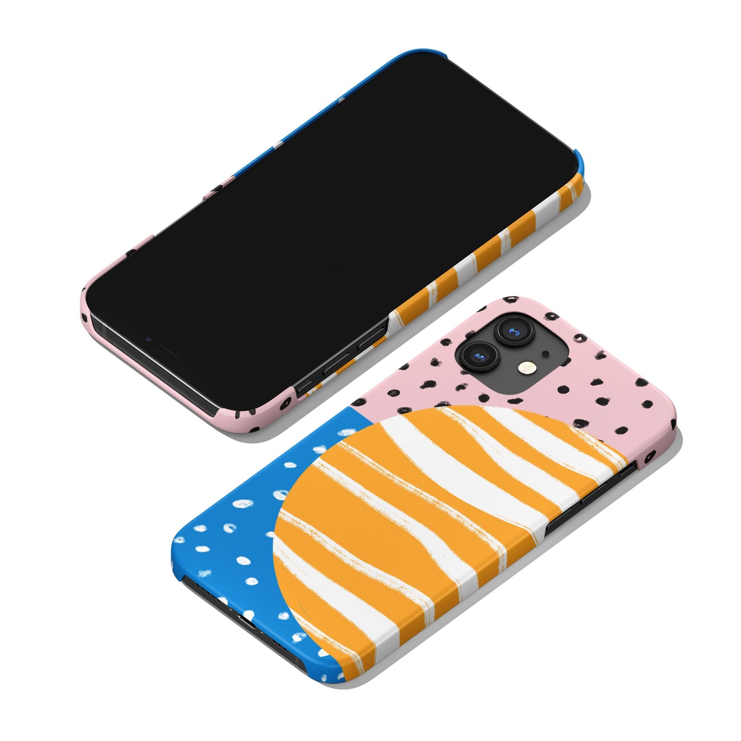 Mid Century Modern Sun iPhone Case