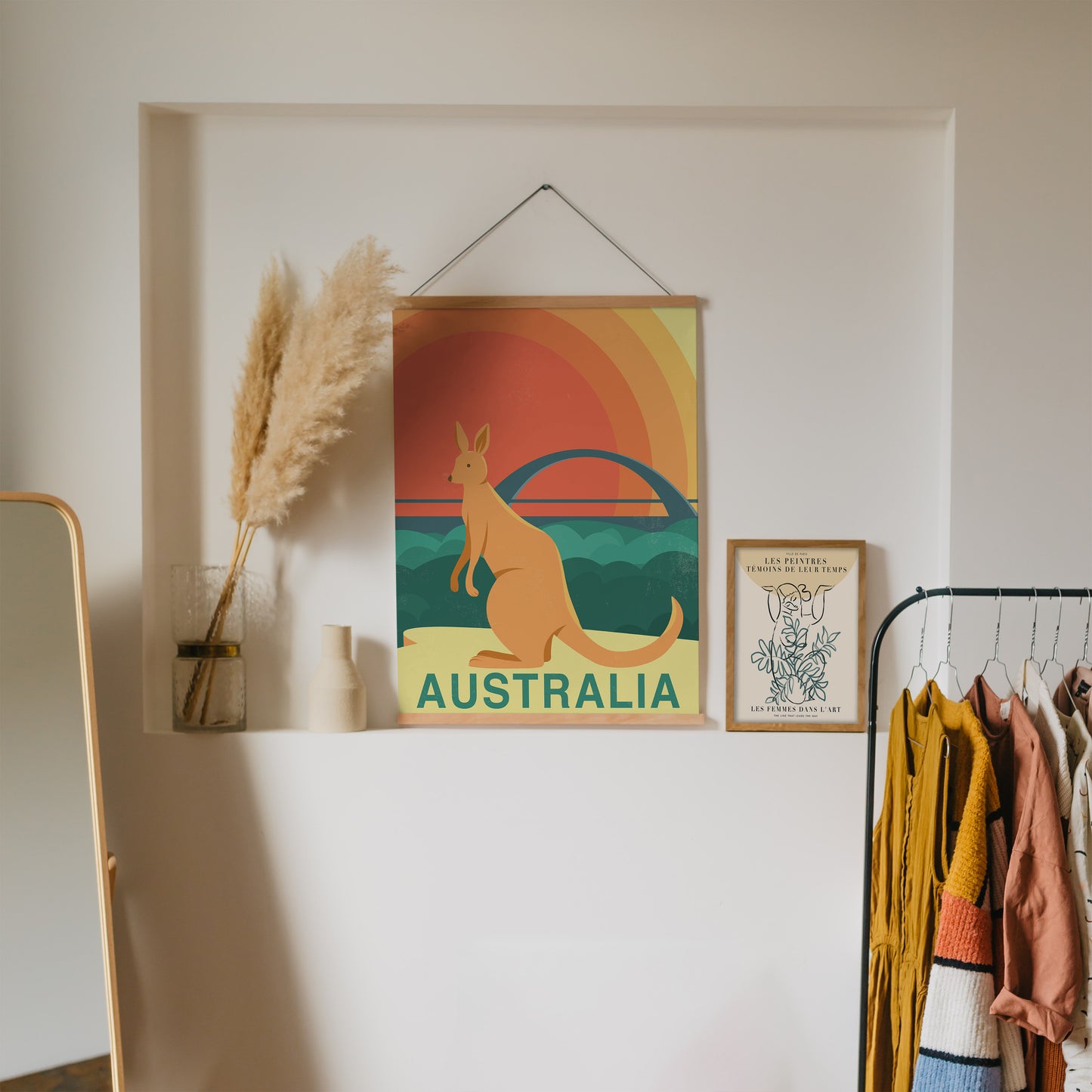 Australia Minimalist Travel Poster