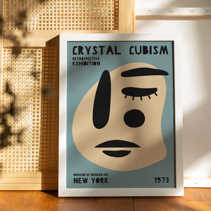 Crystal Cubism, 1973 Poster