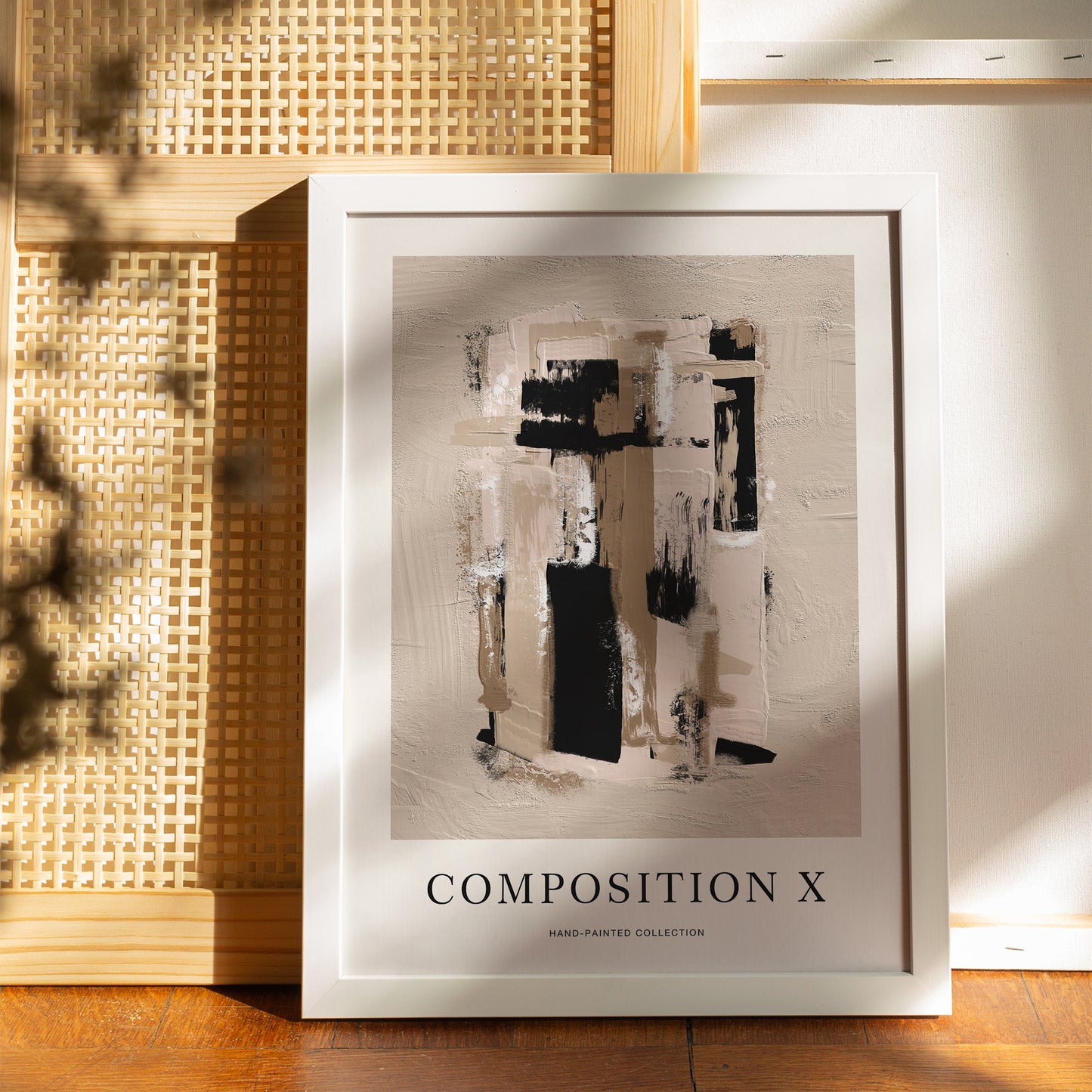 Composition X Modern Abstract Poster