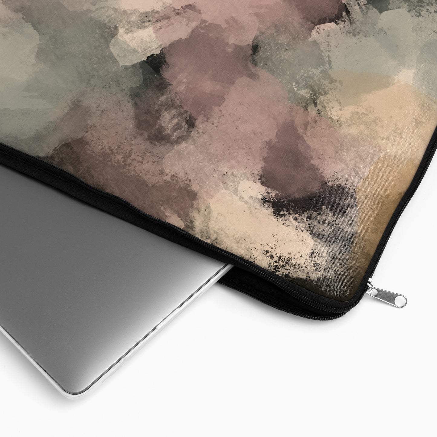 Abstract Grunge Brushes MacBook Sleeve