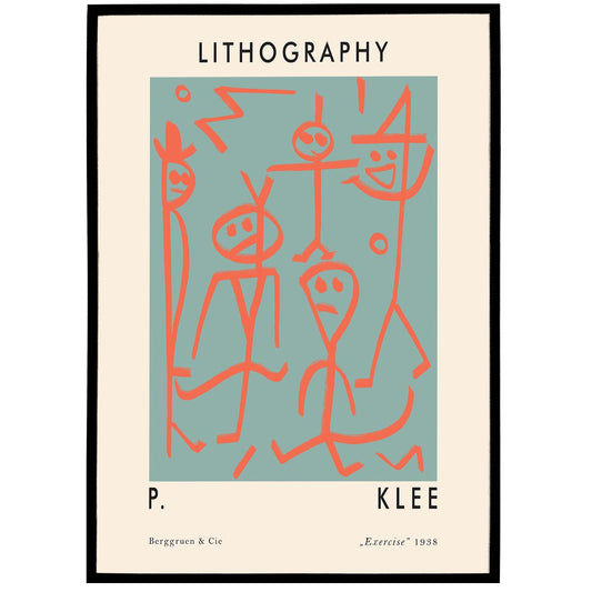 Paul Klee Exhibition Poster