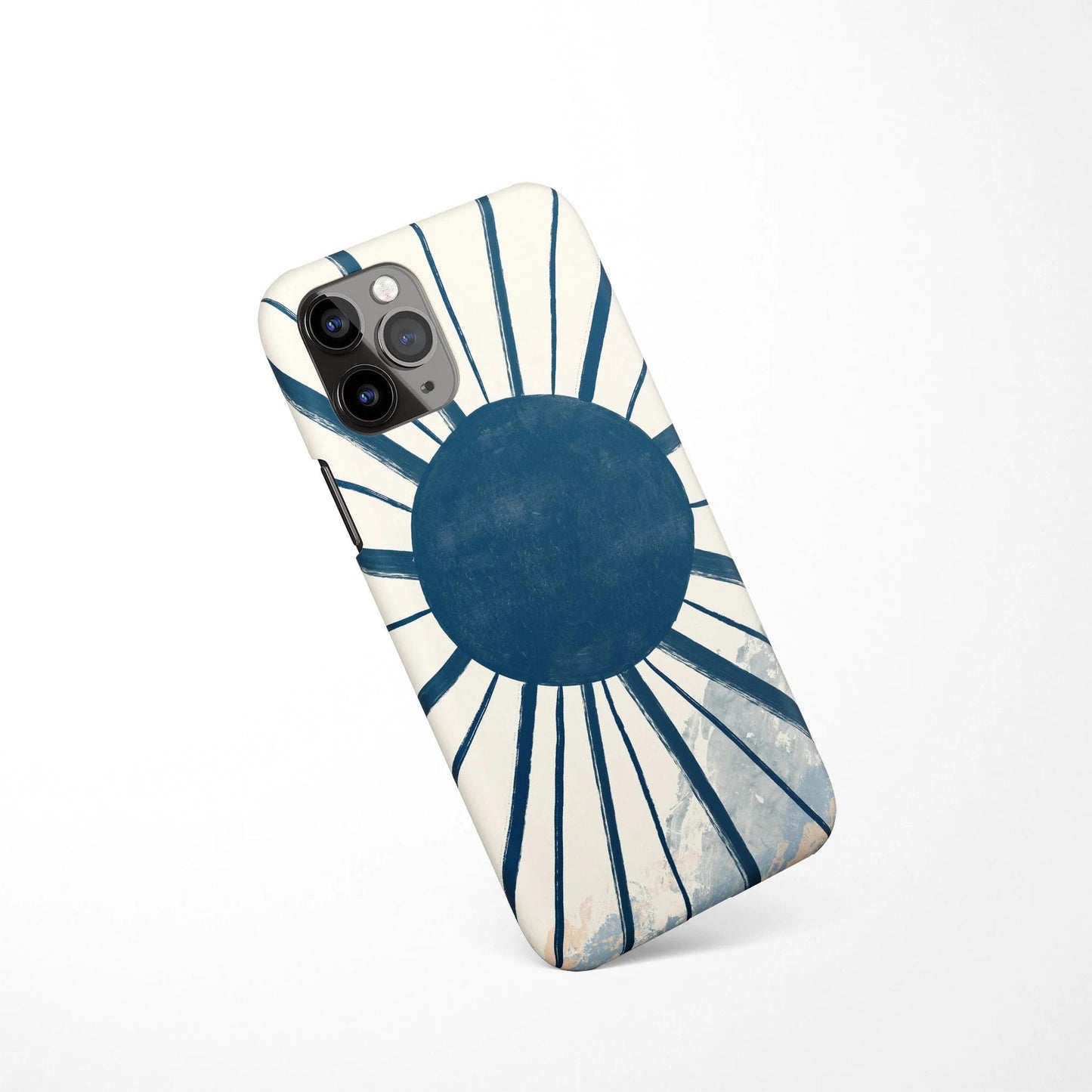 Blue Sun iPhone Case