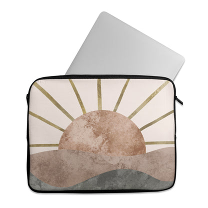 Painted Boho Sun- Laptop Sleeve