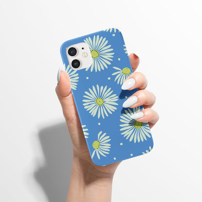 Blue Floral Feminine iPhone Case