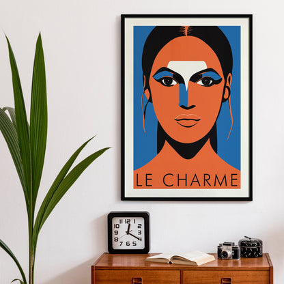 Le Charme Magazine Cover Poster