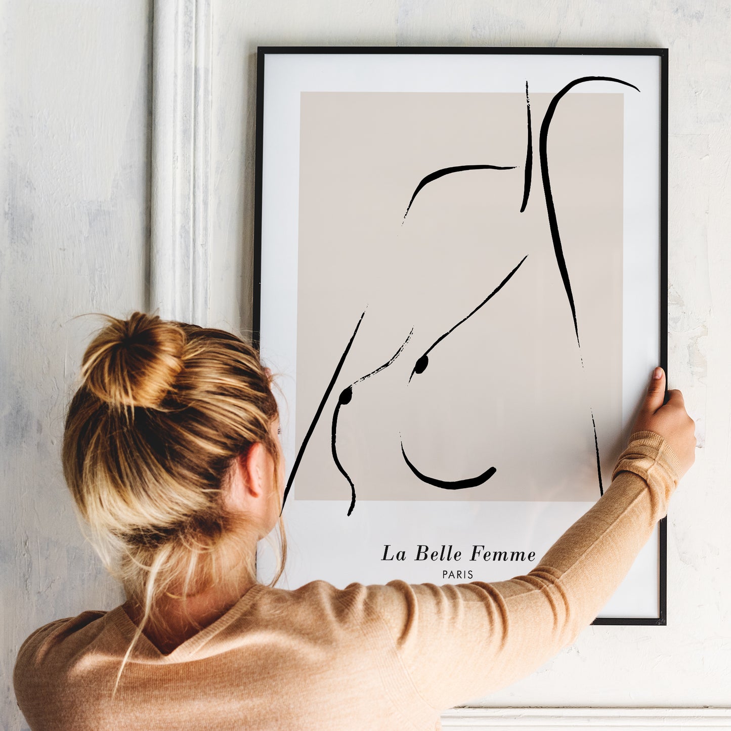 Female Body Minimalistic Poster