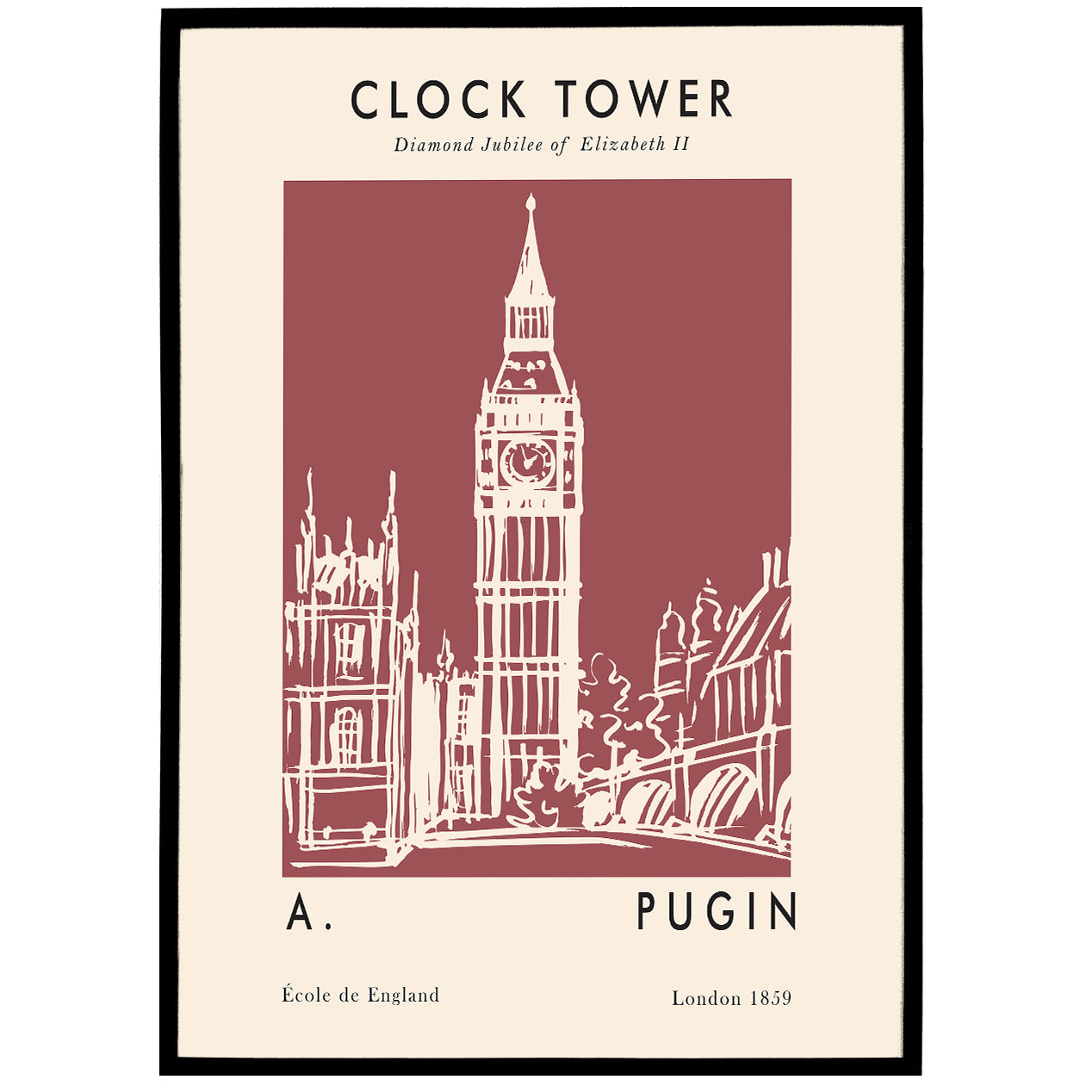 Big Ben - London Poster Print