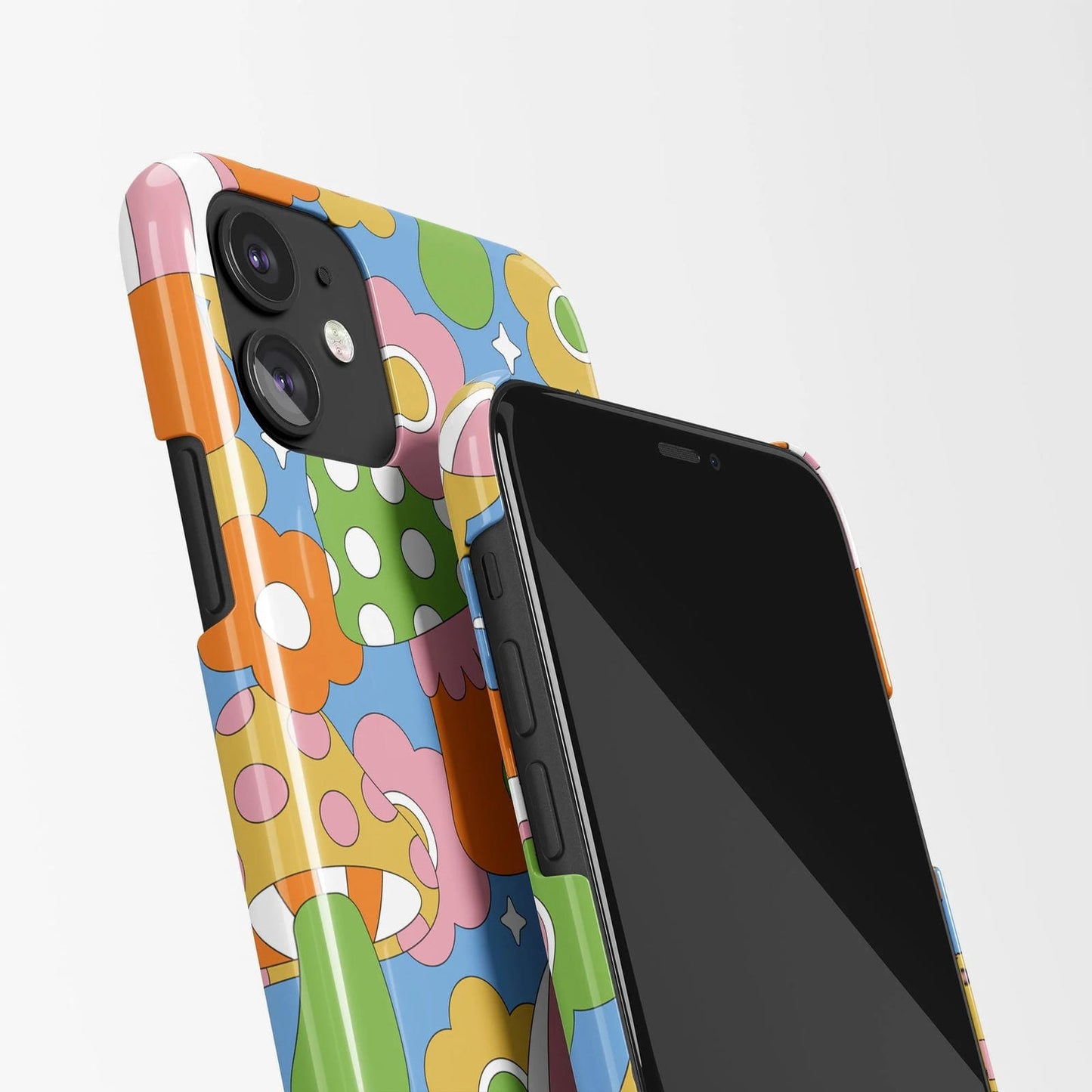 Groovy Mushrooms iPhone Case