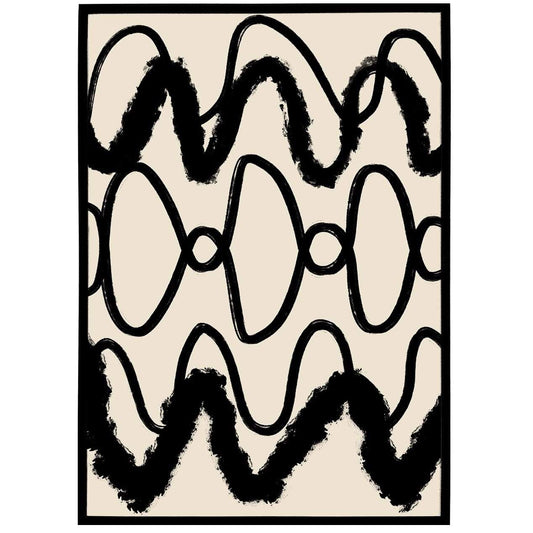 Abstract Black And White Print - Shop posters, Art prints, Laptop Sleeves, Phone case and more Online!