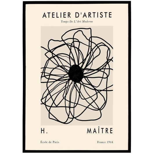 French Botanical Poster - HypeSheriff Europe