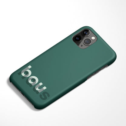 Green Bauhaus iPhone Case