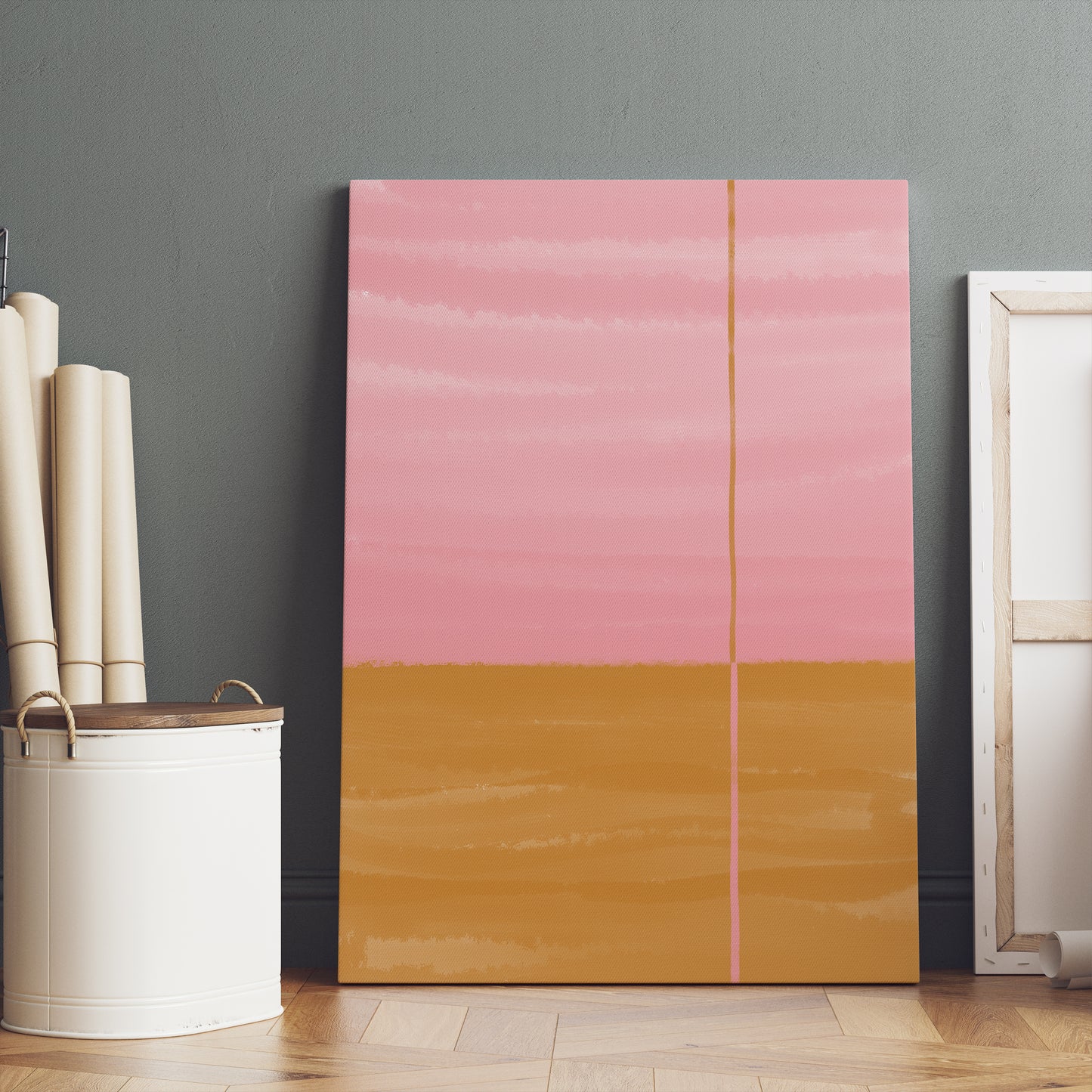 Modern Abstract Painting Canvas Print