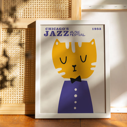 Chicago Jazz Festival Poster