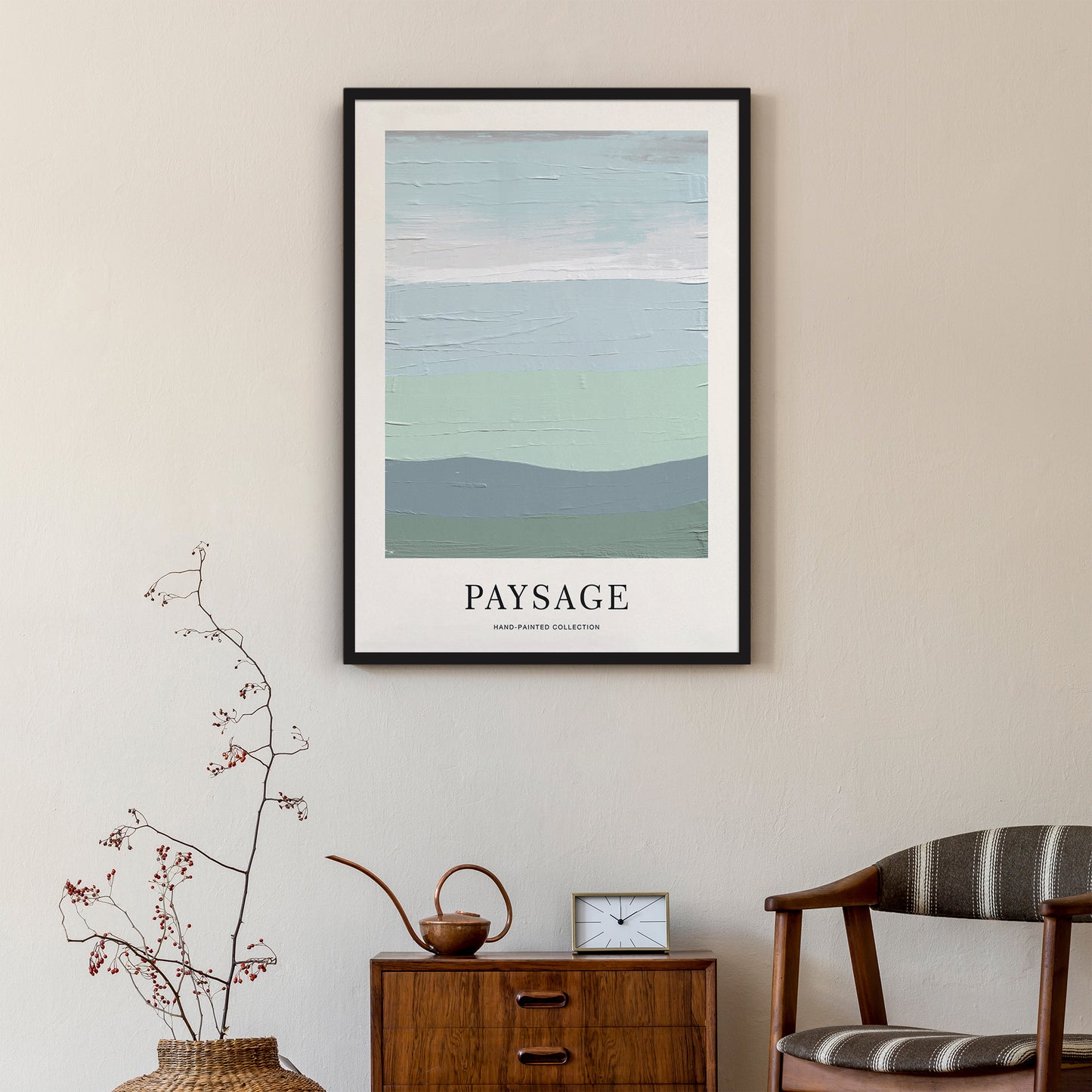 Paysage No3 Hand Painted Artistic Poster