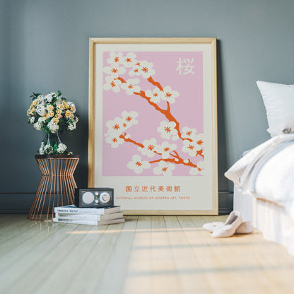 Sakura Cherry Blossom Flowers Poster