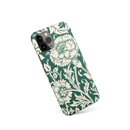 Green Floral iPhone Case