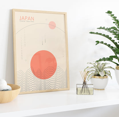 Pastel Japan Print