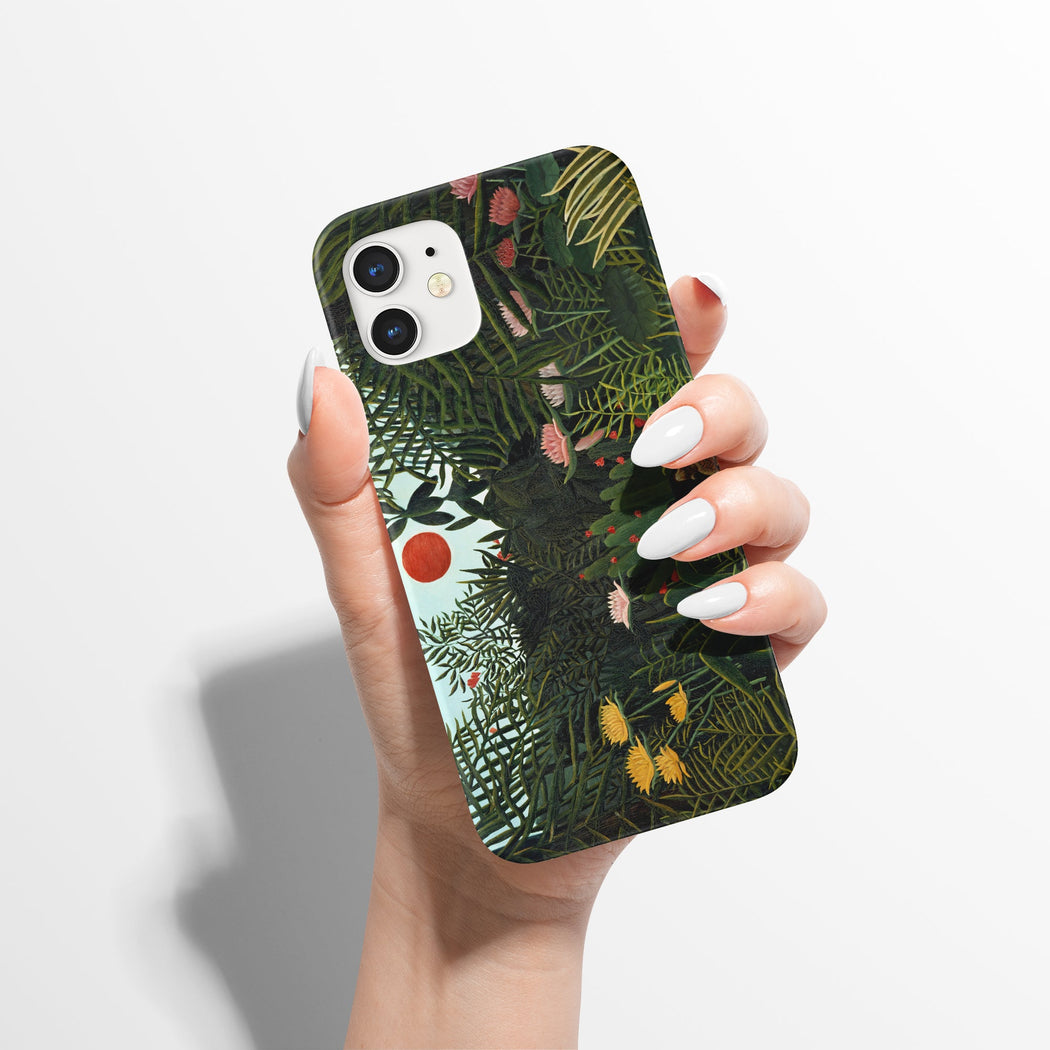 Henri Rousseau Virgin Forest iPhone Case