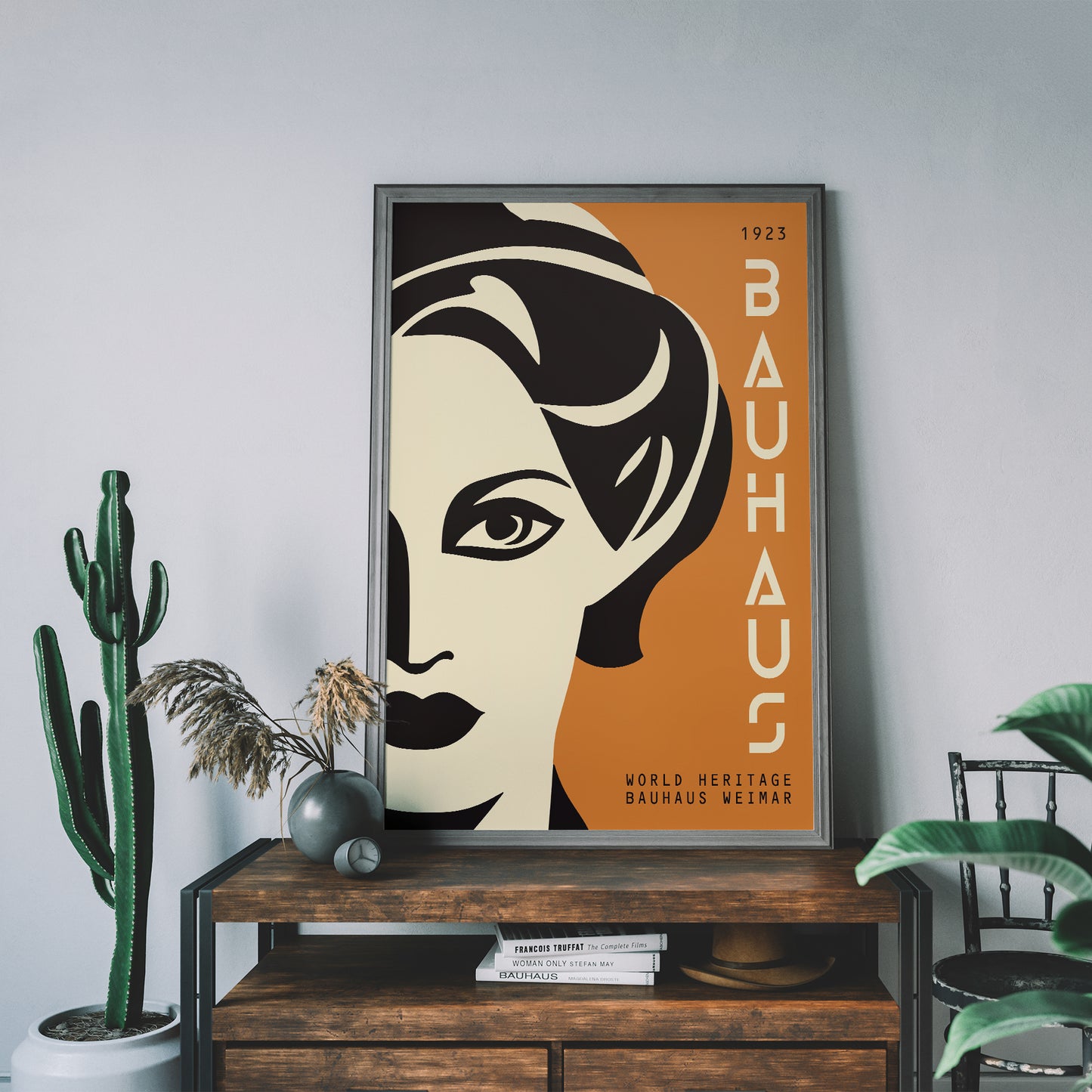 Bauhaus Woman Weimar Poster