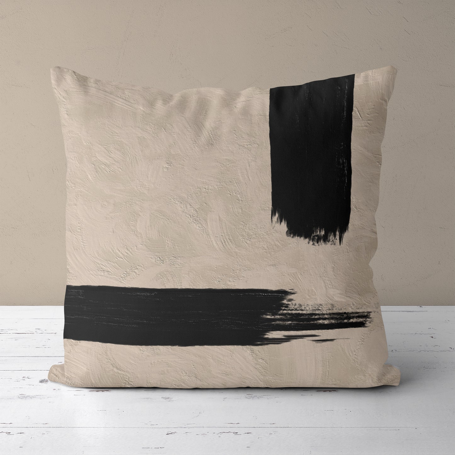 Aesthetic Rustic Abstract Decorative Throw Pillow