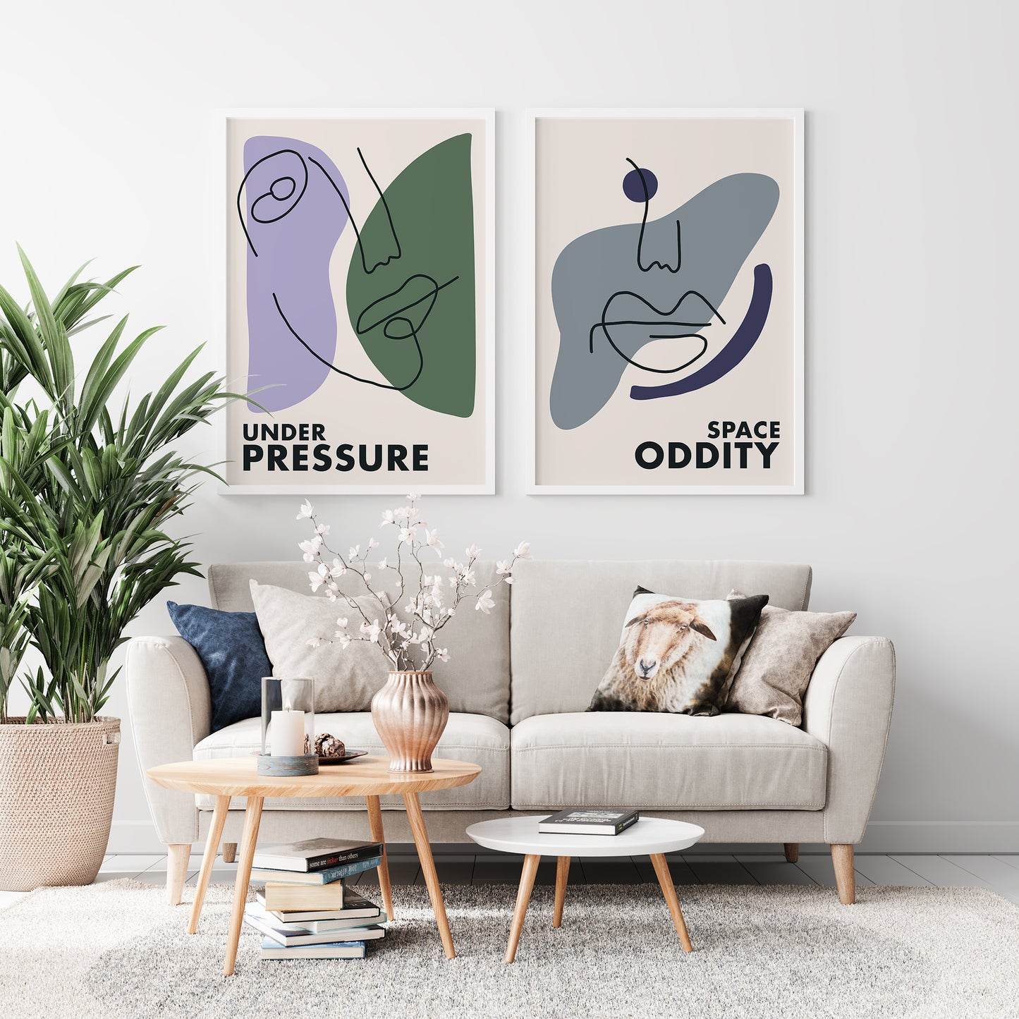 Set of 2 Music Vibes Prints