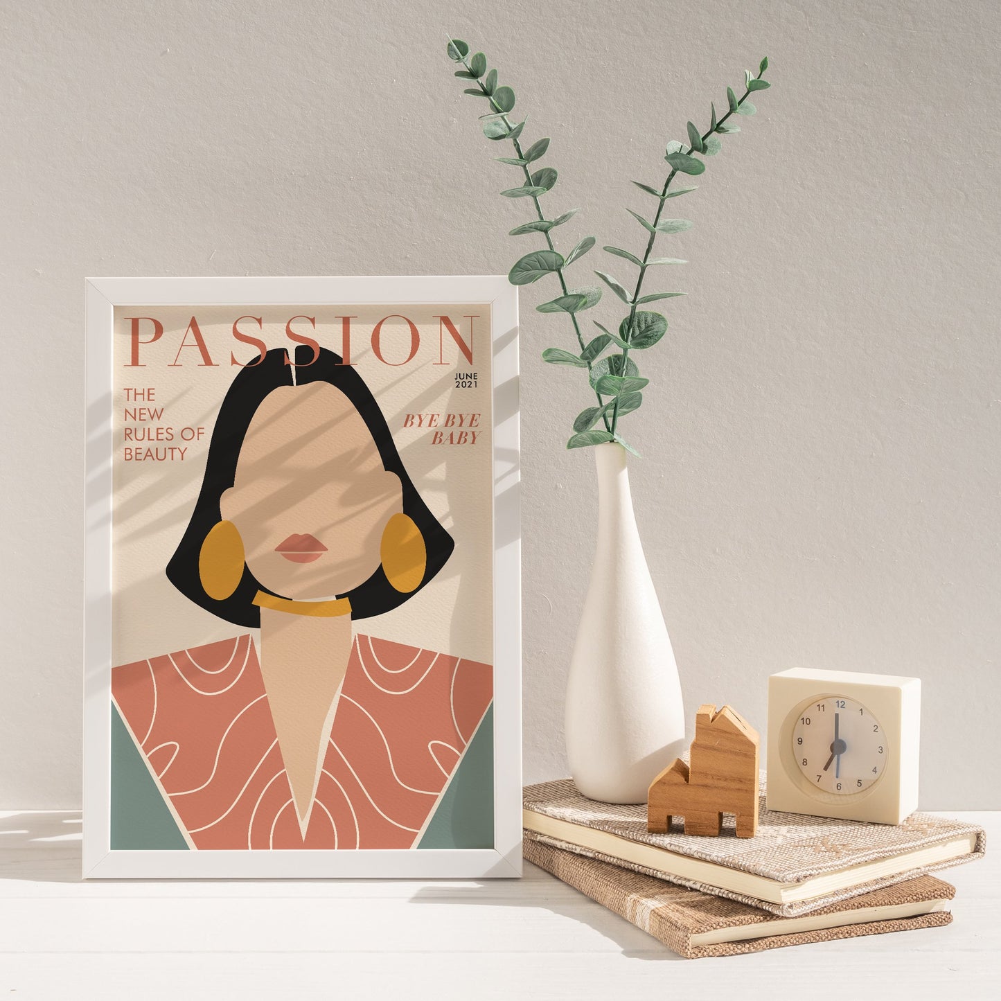 Woman's Passion Cover Poster