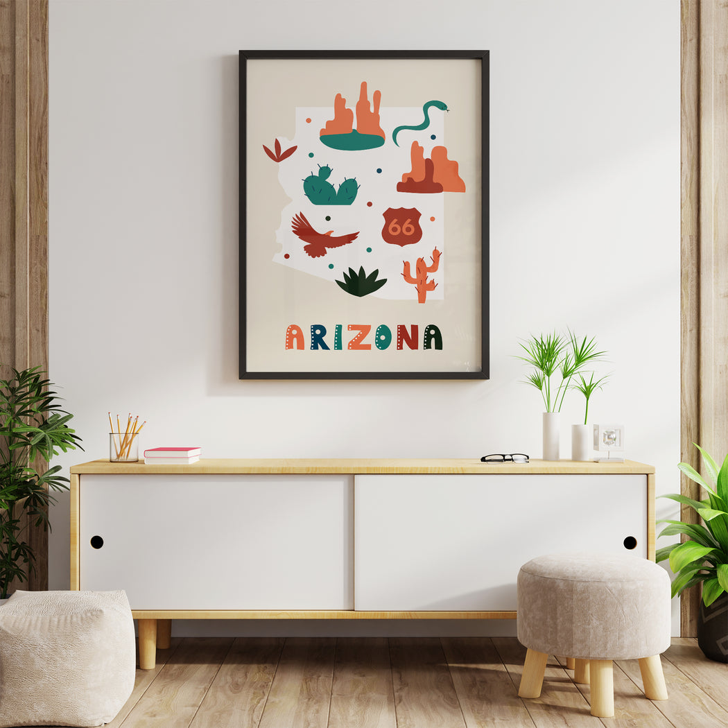 Arizona, Travel Poster
