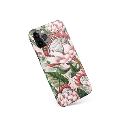 Floral iPhone Case with handdrawn prints
