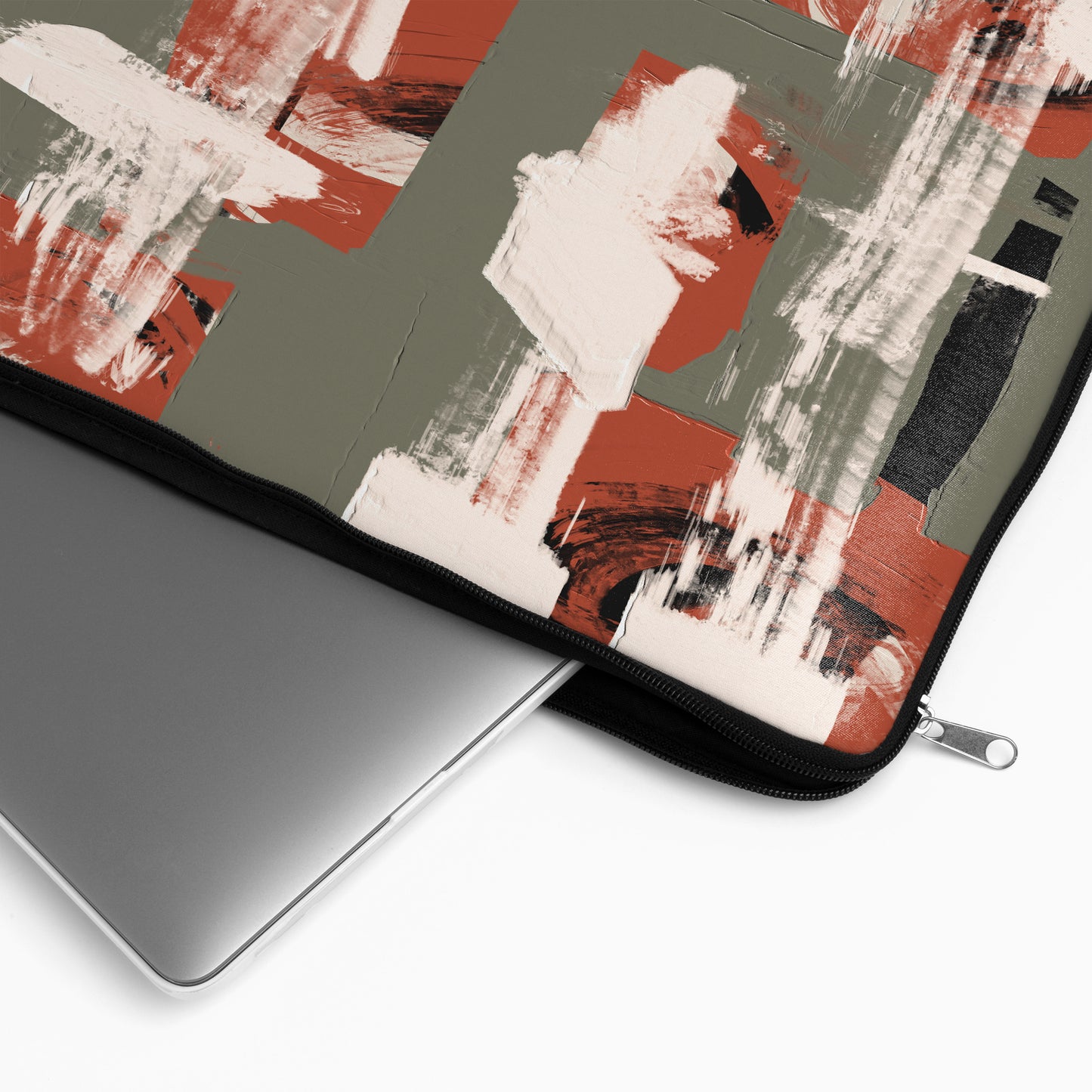 Abstract Rustic Painted Art - Laptop Sleeve