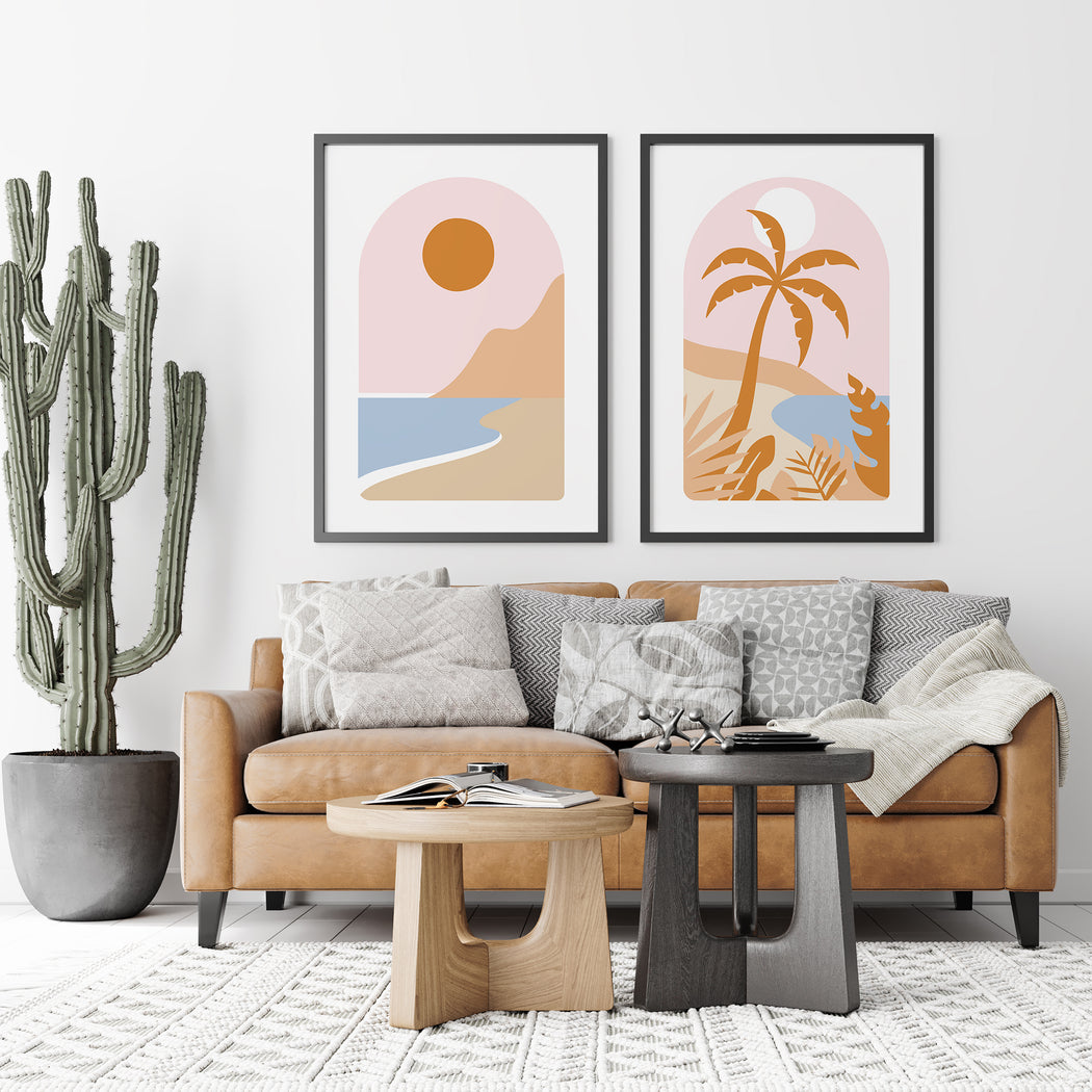 Set of 2 California Lovers Posters