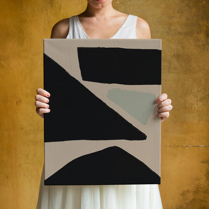 Modern Geometric Composition Canvas Print