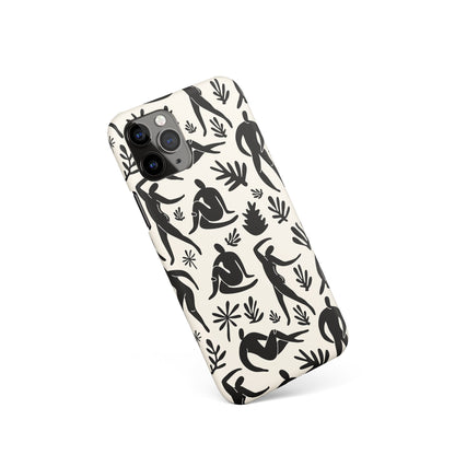 Black and White iPhone Case