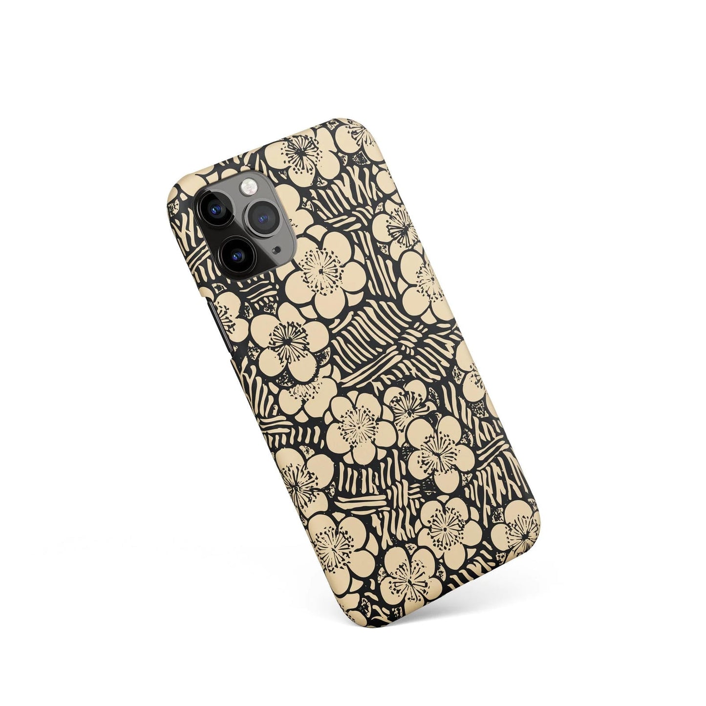 iPhone 12 Case with retro floral print