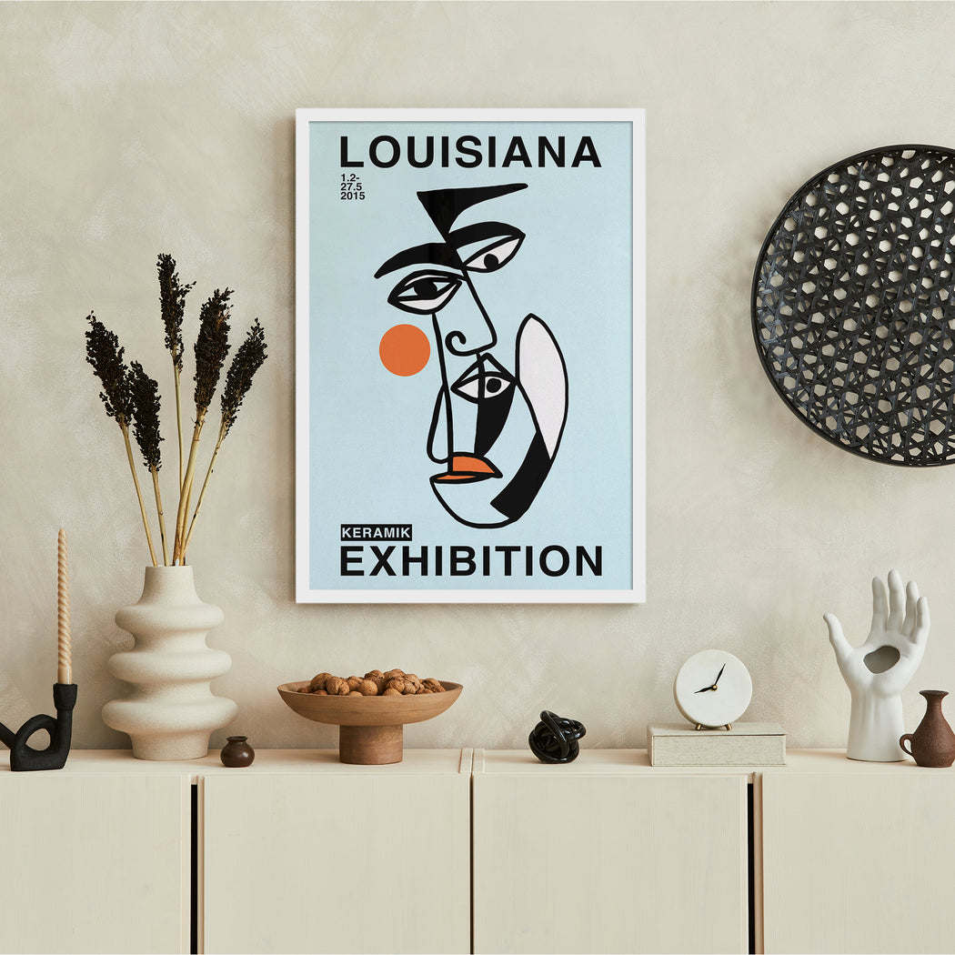 Picasso Louisiana Keramik Exhibition Poster