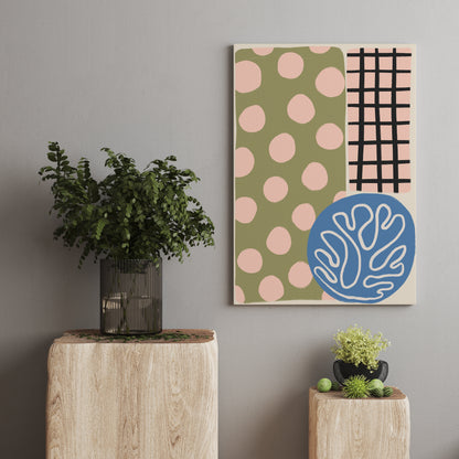 Mid Century Modern Canvas Print