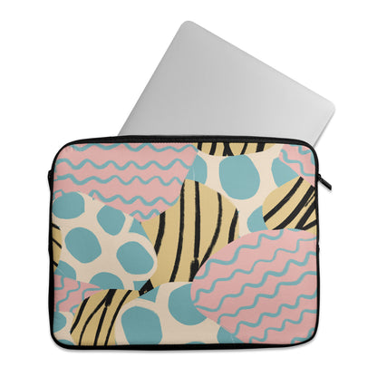 Handdrawn Modern Pattern MacBook Sleeve