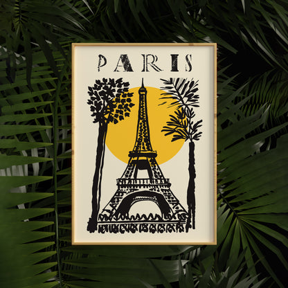 Paris Travel Poster