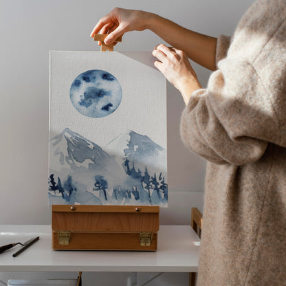 Blue Mountains Travel Canvas Print