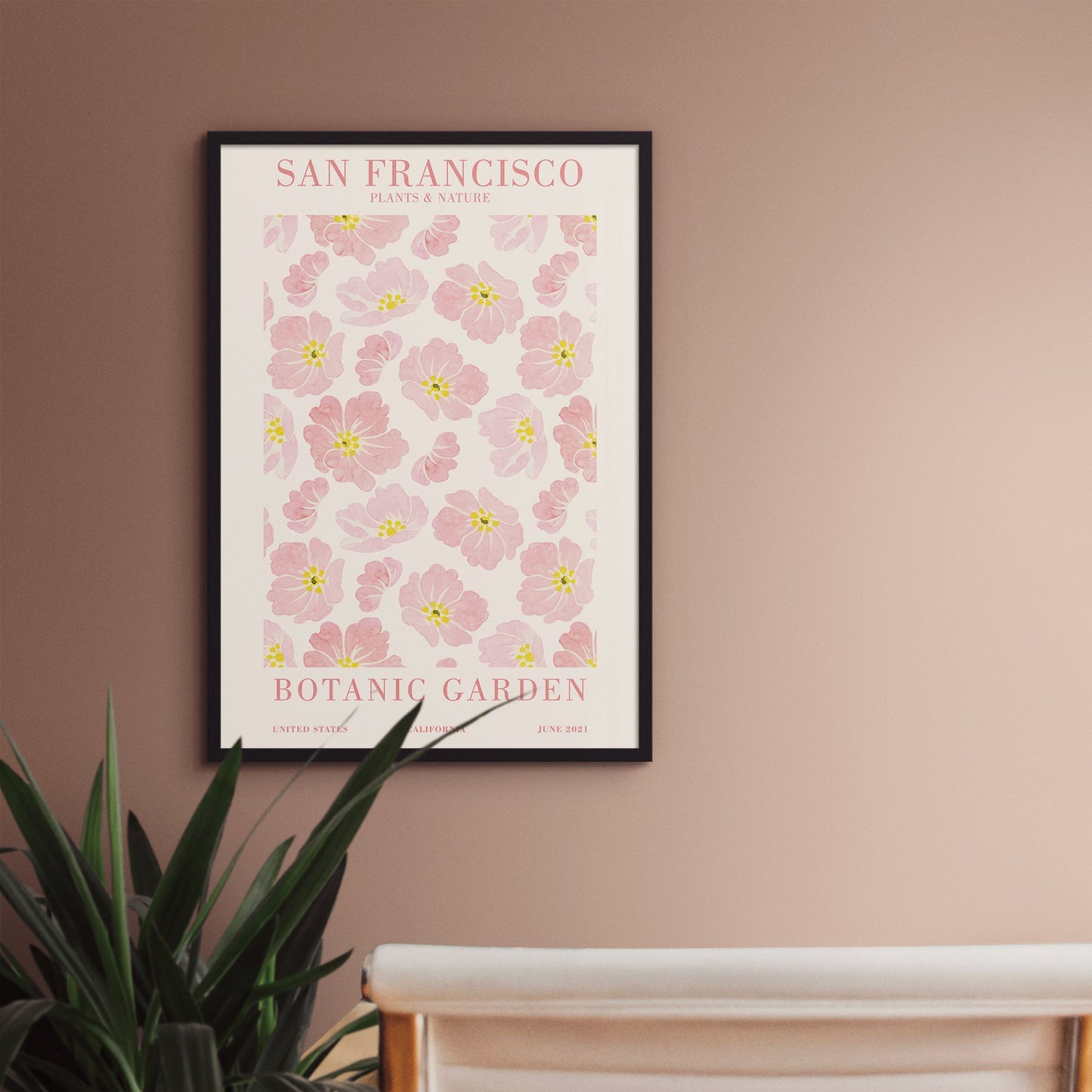 San Francisco Garden Poster